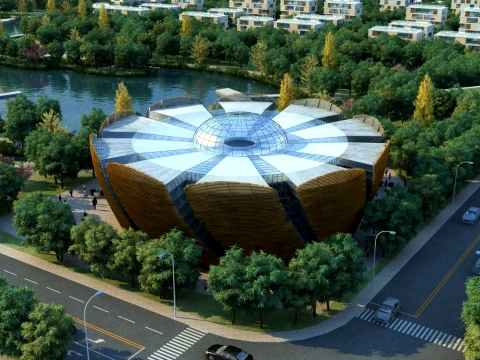 Museum 3D Model