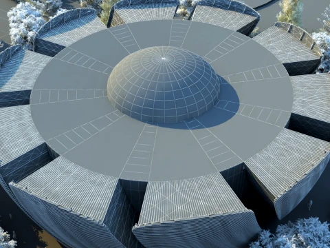 Museum 3D Model