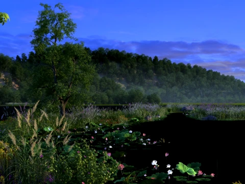 Park 3D Model