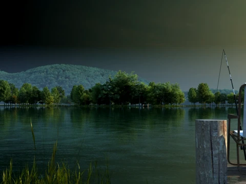 Go fishing 3D Model