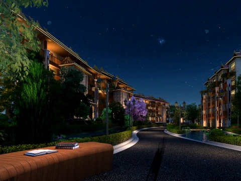 Villa 3D Model