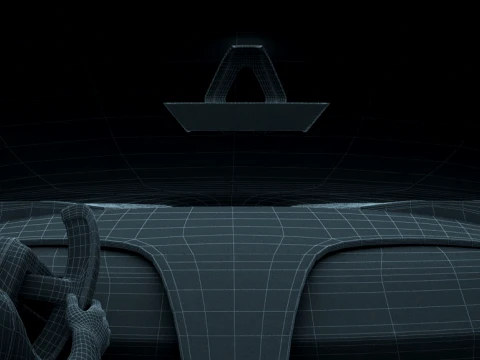 In-vehicle 3D Model