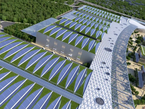 Botanical garden 3D Model