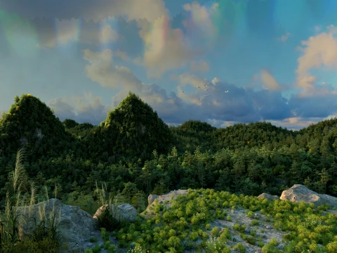 Mountain 3D Model