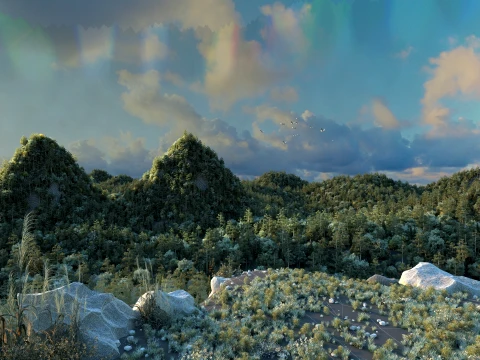 Mountain 3D Model