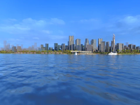 Urban architecture 3D Model