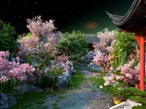 Landscape architecture 3D 모델