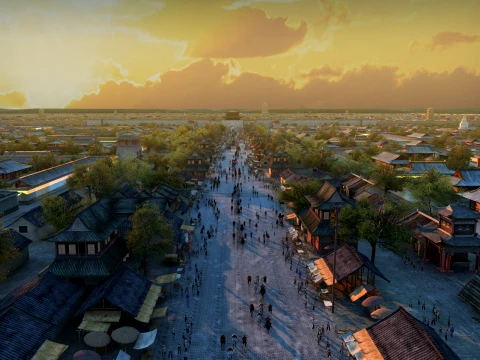 Ancient city 3D 모델