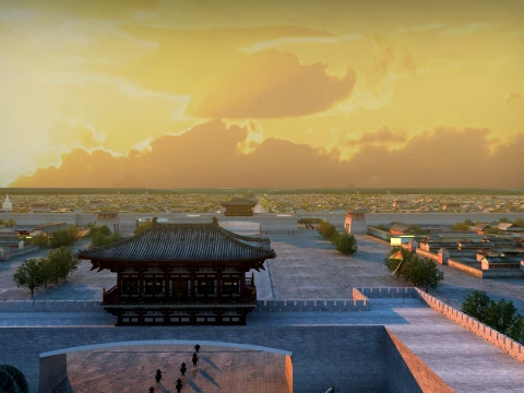Ancient city 3D Model