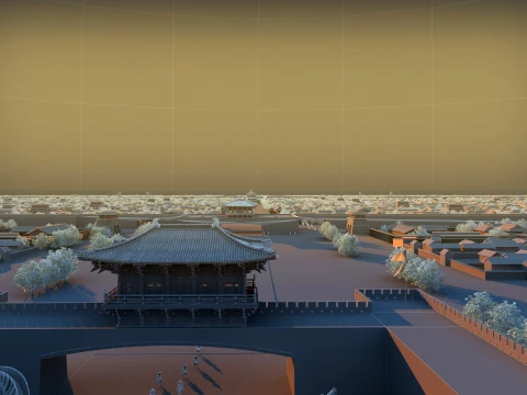 Ancient city 3D Model