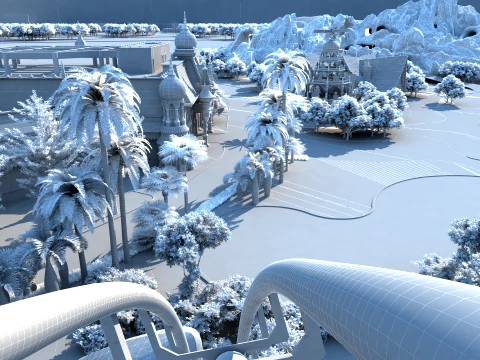 Playground 3D Model