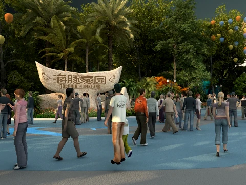 Park 3D Model