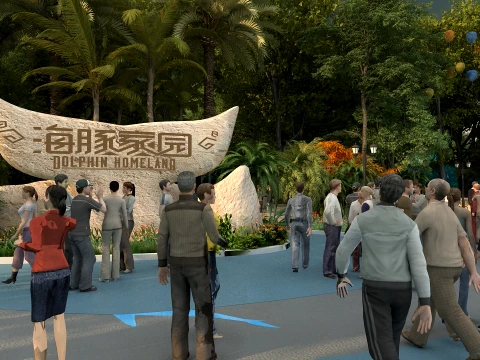 Park 3D Model