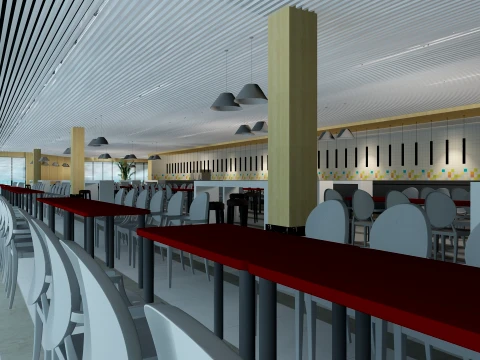 Dining room 3D Model