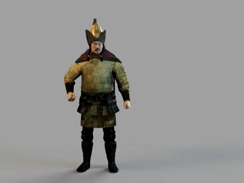 Galdan 3D 모델
