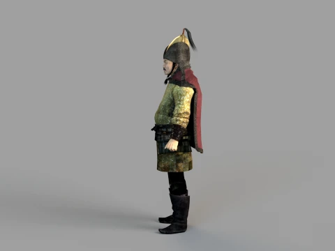 Galdan 3D Model