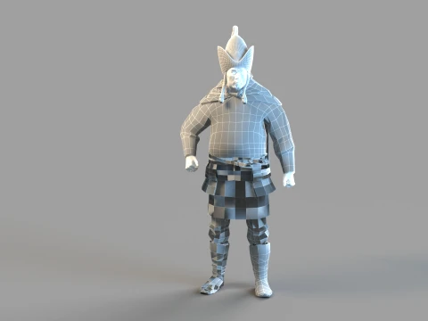 Galdan 3D Model