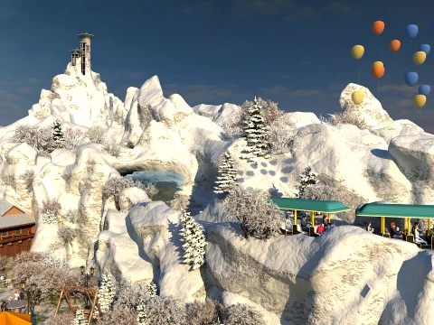 Ocean Park 3D Model