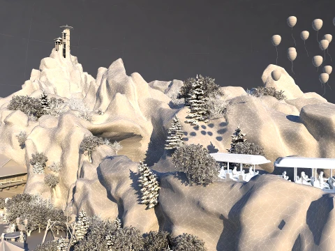 Ocean Park 3D Model