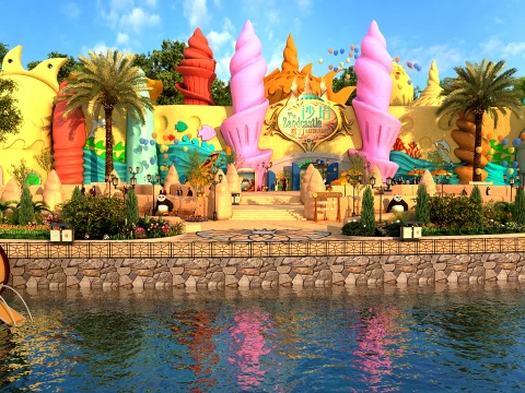 Ocean Park 3D 모델
