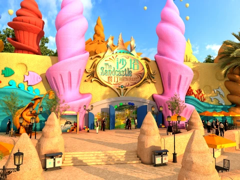 Ocean Park 3D Model