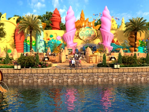 Ocean Park 3D 모델