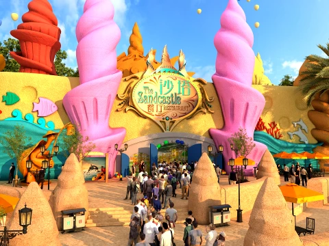 Ocean Park 3D Model