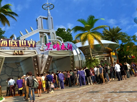 Ocean Park 3D 모델