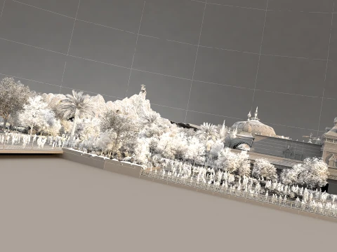 Ocean Park 3D Model