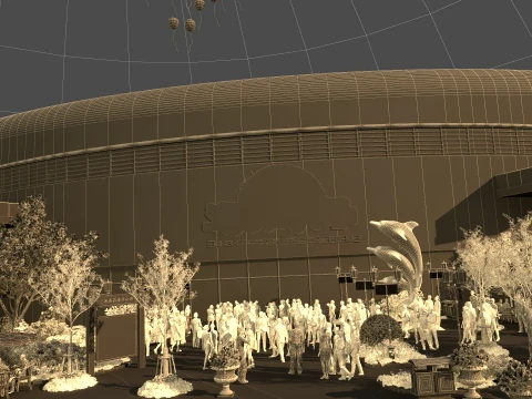 Ocean Park 3D Model