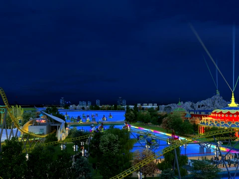 Ocean Park 3D Model