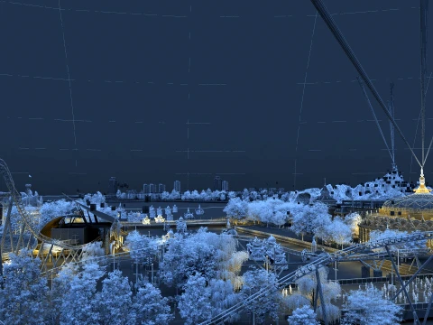 Ocean Park 3D Model