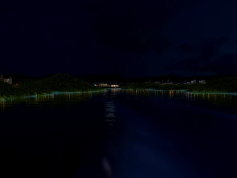 Lake surface 3D 모델