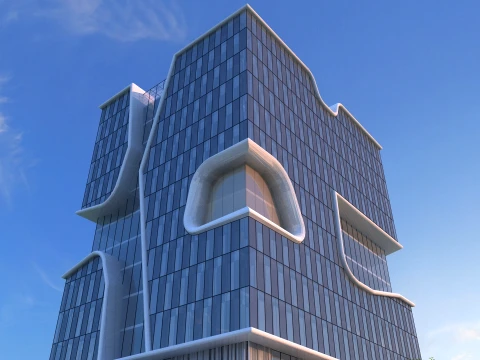 Flat 3D Model