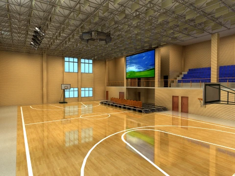 Basketball arena 3D 모델