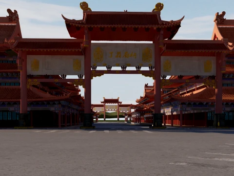 Gallery bridge 3D Model