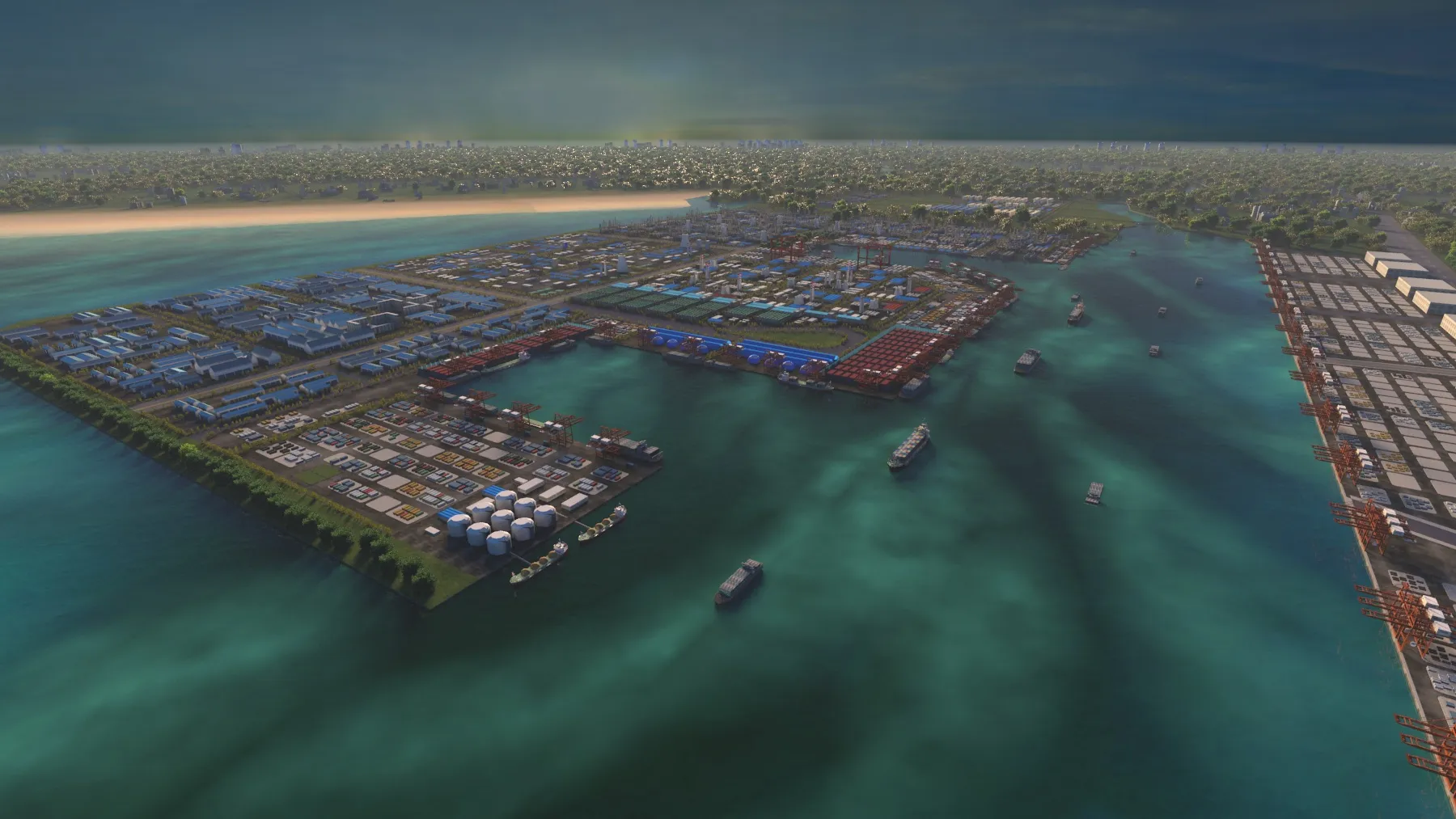Harbor 3D Model .c4d .max .obj .3ds .fbx .stl .blend