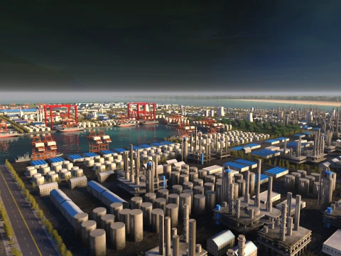 Harbor 3D Model