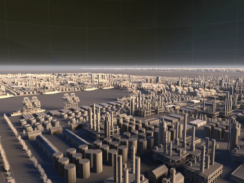 Harbor 3D Model