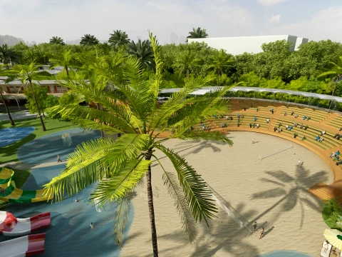Water park 3D Model