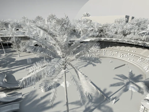 Water park 3D Model