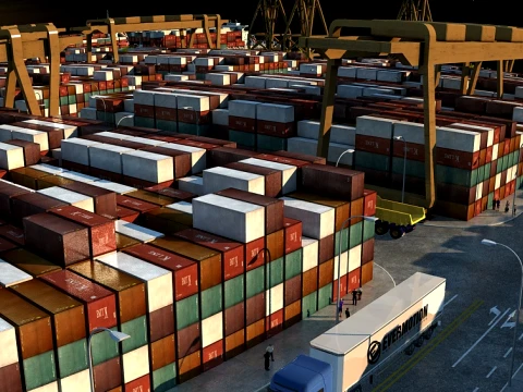 Harbor 3Dモデル