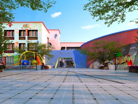 Kindergarten 3D Model