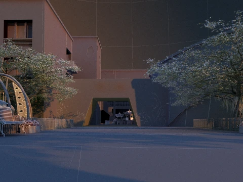 Kindergarten 3D Model