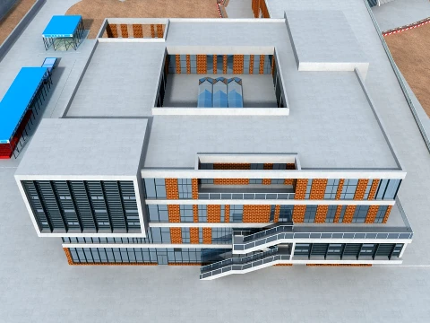 Construction site 3D Model