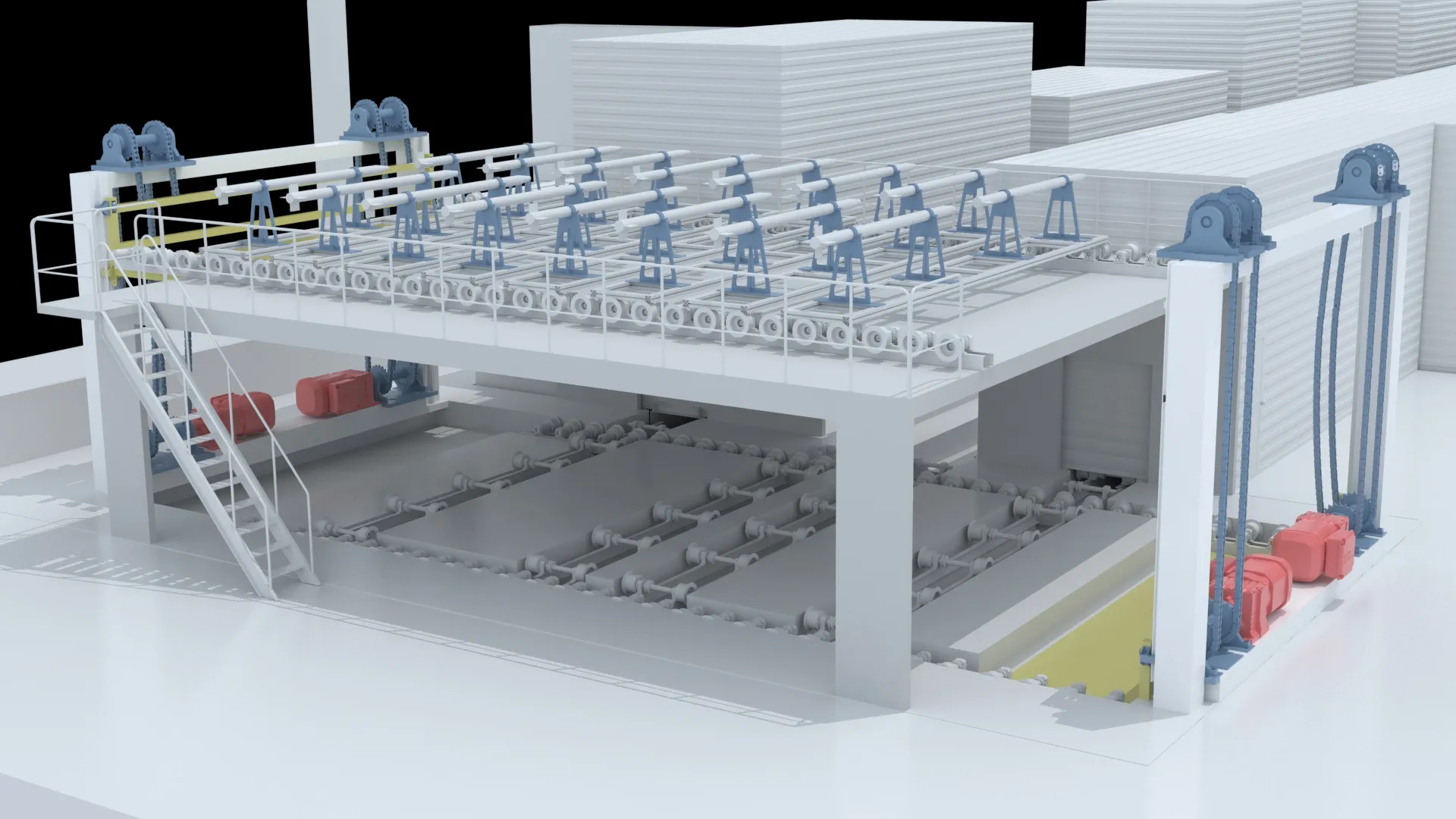 Machine 3D Model .c4d .max .obj .3ds .fbx .stl .blend 