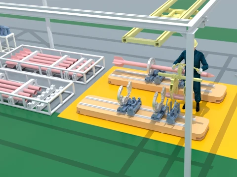Machine 3D Model