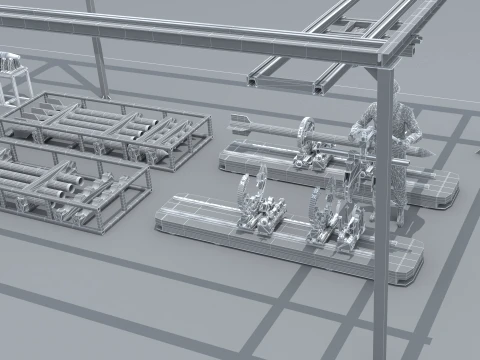 Machine 3D Model