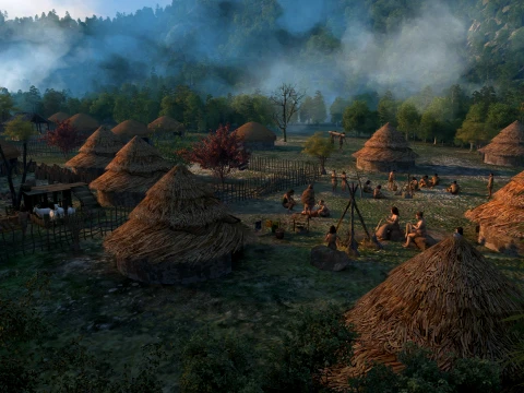 Primitive tribe 3D Model