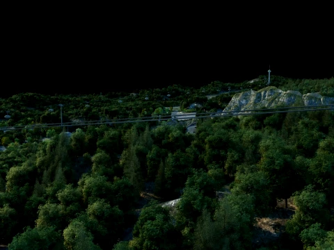 Park 3D Model
